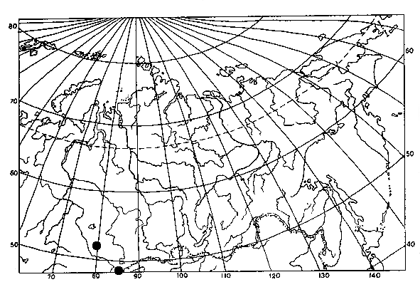 Polistes dominulus, distribution map